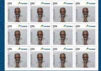 Gilberto Gil é homenageado em série de selo dos Correios