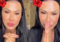 Gracyanne Barbosa chora em live e fala sobre distanciamento