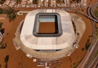Grêmio e Inter esperam água baixar para avaliar estragos; veja imagens