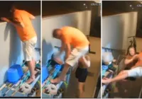 Homem sobe em muro para olhar casa vizinha, leva tiro no rosto e morre