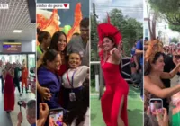 Isabelle Nogueira é recebida com grande festa em Manaus