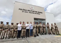 Jerônimo entrega delegacia e novo pelotão da Polícia Militar em Fátima