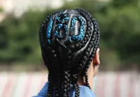 Jogadora divulga número 180 nas tranças em protesto contra assédio