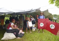 MST acampa no CAB após marcha com foco na  reforma agrária