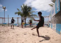 Mais de 1.500 pessoas passaram pela arena na praia de Guaibim