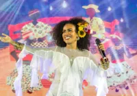 Mariene de Castro realiza show gratuito nesse domingo em Salvador