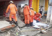 Marquise desaba em Alagoinhas e deixa uma pessoa morta