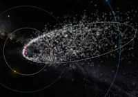 Calendário Astronômico terá chuva de meteoros e maior foguete do mundo imagem