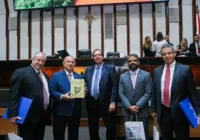 Ministro do STJ visita Alba e é recebido por Adolfo Menezes