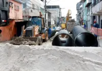 Obras em andamento devem acabar com alagamentos na Cidade Baixa