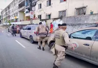 PMs são atacados com pedras durante operação em Salvador