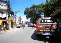 Policial é atingido por criminosos durante operação em Salvador