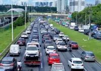 Protesto provoca engarrafamento nos bairros próximos ao Aeroporto