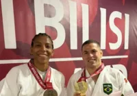 Rafaela Silva e Willian Lima abrem com bronze o GP de Judô na Geórgia