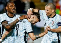 Sem CR7, Portugal vence Suécia em amistoso preparatório para Euro