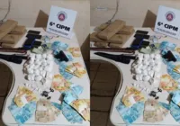 Trio suspeito de tráfico é preso com pistola na Bahia