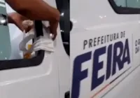 VÍDEO: Improviso em porta de ambulância viraliza em Feira de Santana