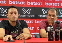 "Vamos atrás 3 a 4 contratações", revela Fábio Mota durante coletiva