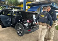 Veículo roubado é recuperado pela PRF na BR-116