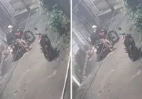 Vídeo: Duas pessoas são baleadas durante assalto em bairro de Salvador
