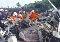 Vídeo: colisão de helicópteros militares na Malásia deixa 10 mortos