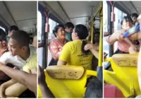 Vídeo: mãe de crianças autistas é agredida por passageira em ônibus