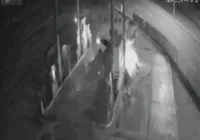 Vídeo mostra momento de acidente em posto de combustível em Salvador