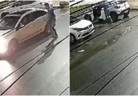 Vídeo: motorista se distrai e tem carro roubado na Cidade Baixa
