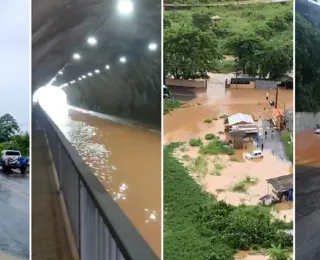 Alagamentos e desabamentos: chuvas causam estragos em Salvador; vídeos