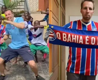 Alemão tricolor! Conheça gringo dançarino apaixonado pelo Bahia