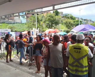 Ba-Vi: torcedores do Bahia formam longa fila na busca por ingressos