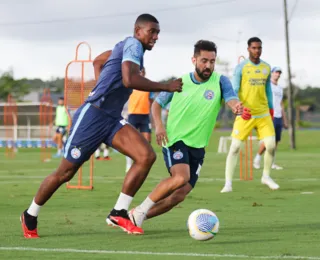 Bahia inicia treinamentos para encarar o Grêmio no fim de semana