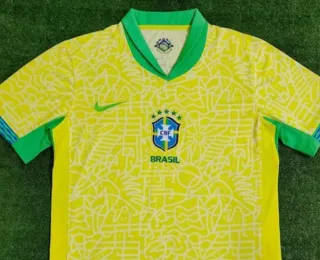 CBF antecipa estreia de novos uniformes da Seleção Brasileira
