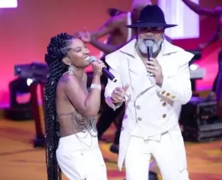 Carlinhos Brown e Larissa Luz farão show no aniversário de Salvador