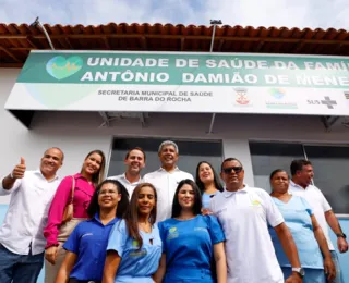 Cidade do interior da Bahia ganha nova Unidade Básica de Saúde