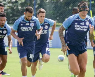 Com Cuesta de volta, Bahia treina de olho na Copa do Brasil