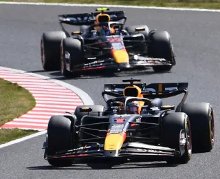 Com dobradinha da RBR, Max Verstappen vence GP do Japão de F1