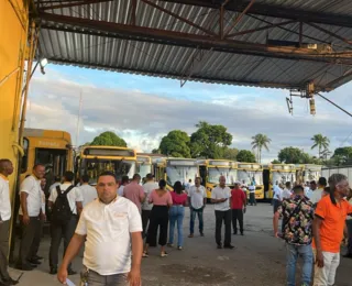 Com indicativo de greve, rodoviários atrasam saída em Salvador