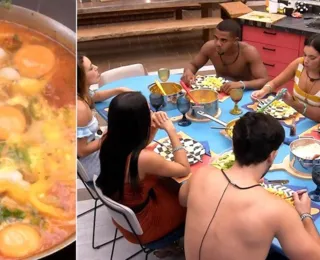 Com moqueca de peixe, Davi encanta brothers no BBB 24