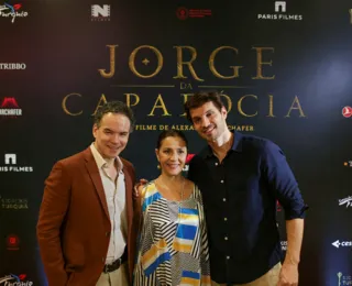Com presença de elenco, filme sobre São Jorge lota cinema em Salvador