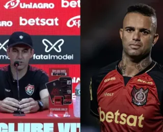 Condé joga para diretoria chegada e saída de Luan do Vitória