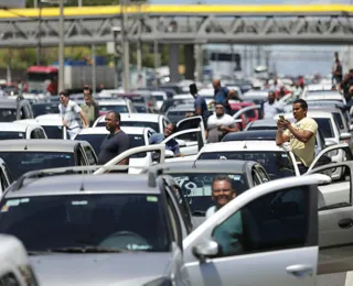 Contra PL, motoristas por aplicativo paralisam atividades nesta manhã