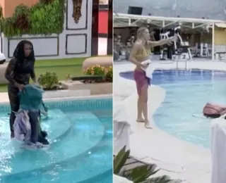 Copia, só não faz igual: Relembre briga do BBB com roupas na piscina