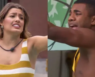 Davi e Beatriz protagonizam discussão aos gritos: "parece uma criança"