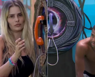 Davi e Yasmin fazem plantão no BigFone; próximo toque manda ao Paredão