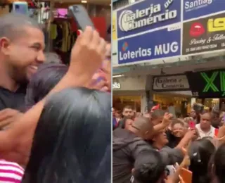 Davi é ovacionado por multidão no Rio de Janeiro