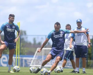 Delegação tricolor realiza último treino antes do jogo contra o CRB