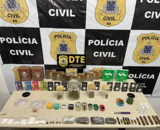 Drogas sintéticas são apreendidas durante operação em Feira de Santana