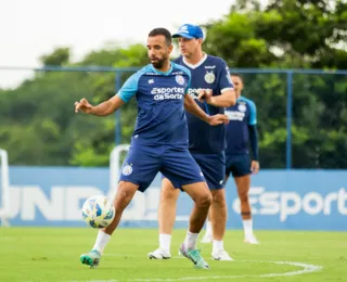 Em penúltimo treino para o Ba-Vi, Bahia recebe visita de Talisca