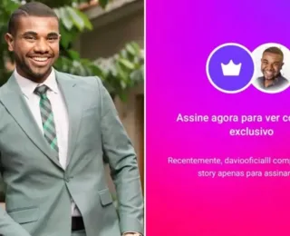 Equipe de Davi é criticada por cobrar assinatura no Insta; entenda